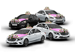 Свадебный кортеж с водителем